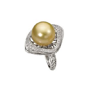 Sea Pearl Designer Ring