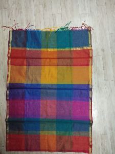 Multicoloured Checked Dupatta