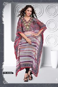 Women Satin Kaftan