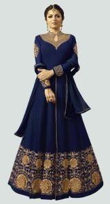 Abaya Blue Anarkali Dress