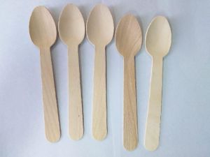 160mm Birchwood Spoons