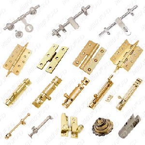 brass architectural hardware