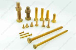 brass nut and bolts