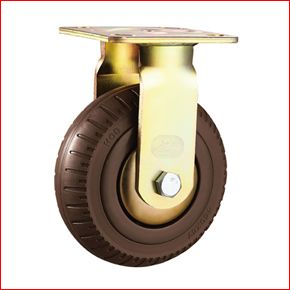 Fixed Semi Pneumatic Caster Wheels