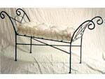 Iron Furniture black and cream