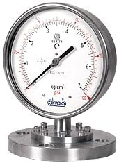 Flanged Diaphragm Sealed Gauges