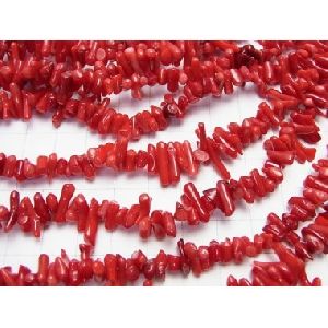 Coral Cupuline Beads