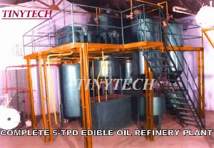 Edible Oil Refinery Plant