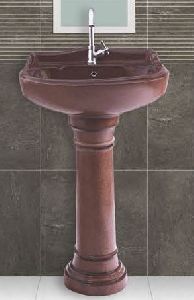 Rustic Series Pedestal Wash Basin