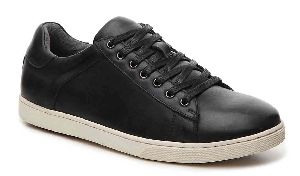 Leather sneaker shoes