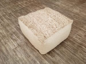 Wool Pouf