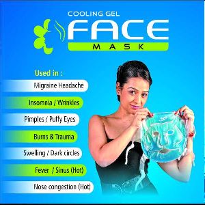 REUSABLE COOLING GEL FACE MASK