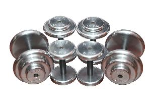 K Pro Hard Chrome Plating Dumbbells