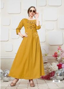 Vaarahi Vol-7 Long Kurti