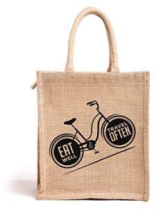 Cycle Printed Jute Bags