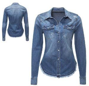 Ladies Denim Shirts