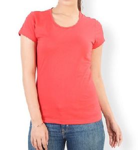 Ladies Half Sleeve T-Shirts