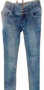 Ladies High Waist Jeans