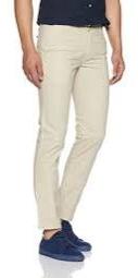 Mens Straight Fit Trousers