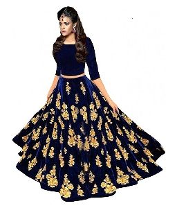 Mastani Blue Lehenga