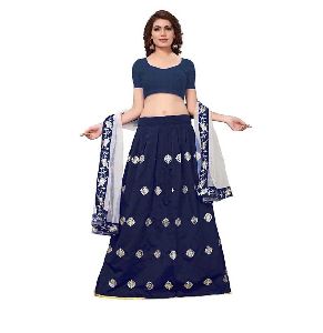 Navy Blue Lehenga