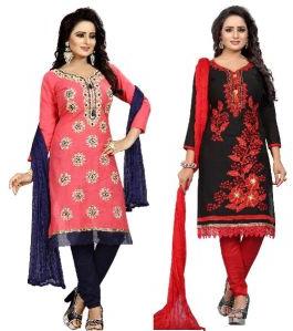 Rani Pari Combo Suit Material