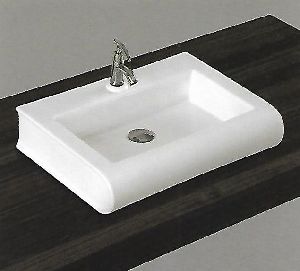 Rectangular Shaped Table Top Wash Basin