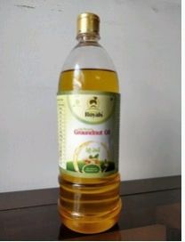 Organic Cold Pressed Groundnut Oil