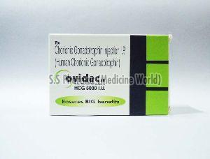 Ovidac HCG injection  (Available 2000 I.U, 5000 I.U, 10000 I.U)