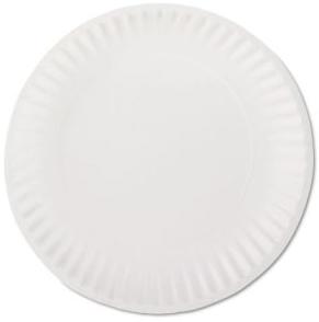 Plain Paper Plate