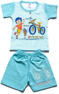 Kids Cotton T Shirt And Pant Set