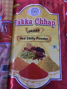 Red Chilli Powder Packaging Pouch