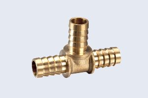 BRASS TEE HOSE FITTINGS