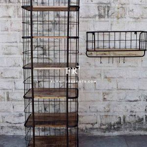 Metal Wooden Rack