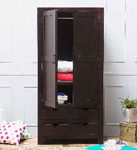 Mango Wood Modern Wardrobe