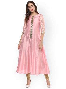 Ladies Stylish Silk Kurti