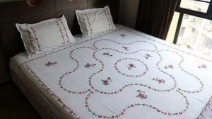 Embroidered Bed Sheets