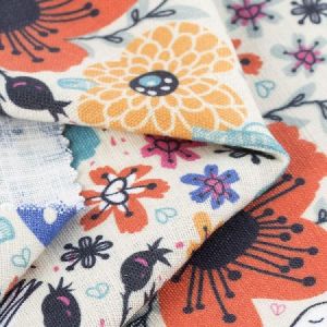 Printed Linen Fabric