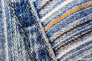 Striped Denim Fabric