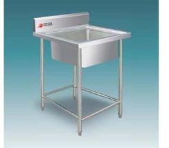 stainless steel single sink