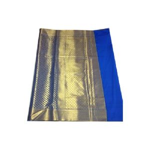 Royal Blue Chanderi Silk Saree