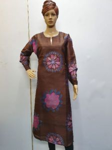 Tussar Silk Kurti