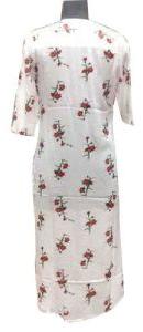 Floral Print Long Kurtis