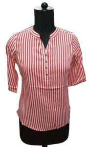 Striped Short Kurti