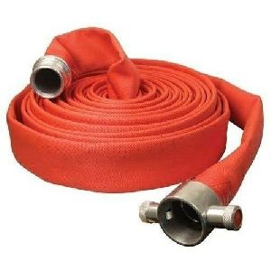 Canvas Red Fire Hose Pipe