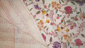 Embroidered Kantha Bed Covers