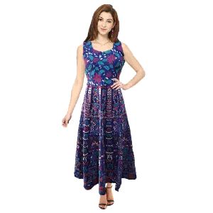 Long Jaipuri Cotton Kurti