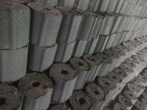 Hexagonal Charcoal Briquettes