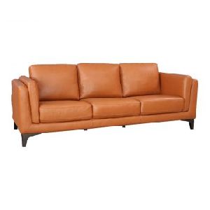 Leather Three Seater Sofa