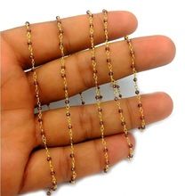 Gemstone beaded chain